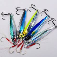 PRO BEROS PROBEROS 1pc Metal Hard Lure 17g 21g 24g 30g 40g 60g Sinking Long Cast Fishing Spoon Rotating Bait - COLOR B - View 7