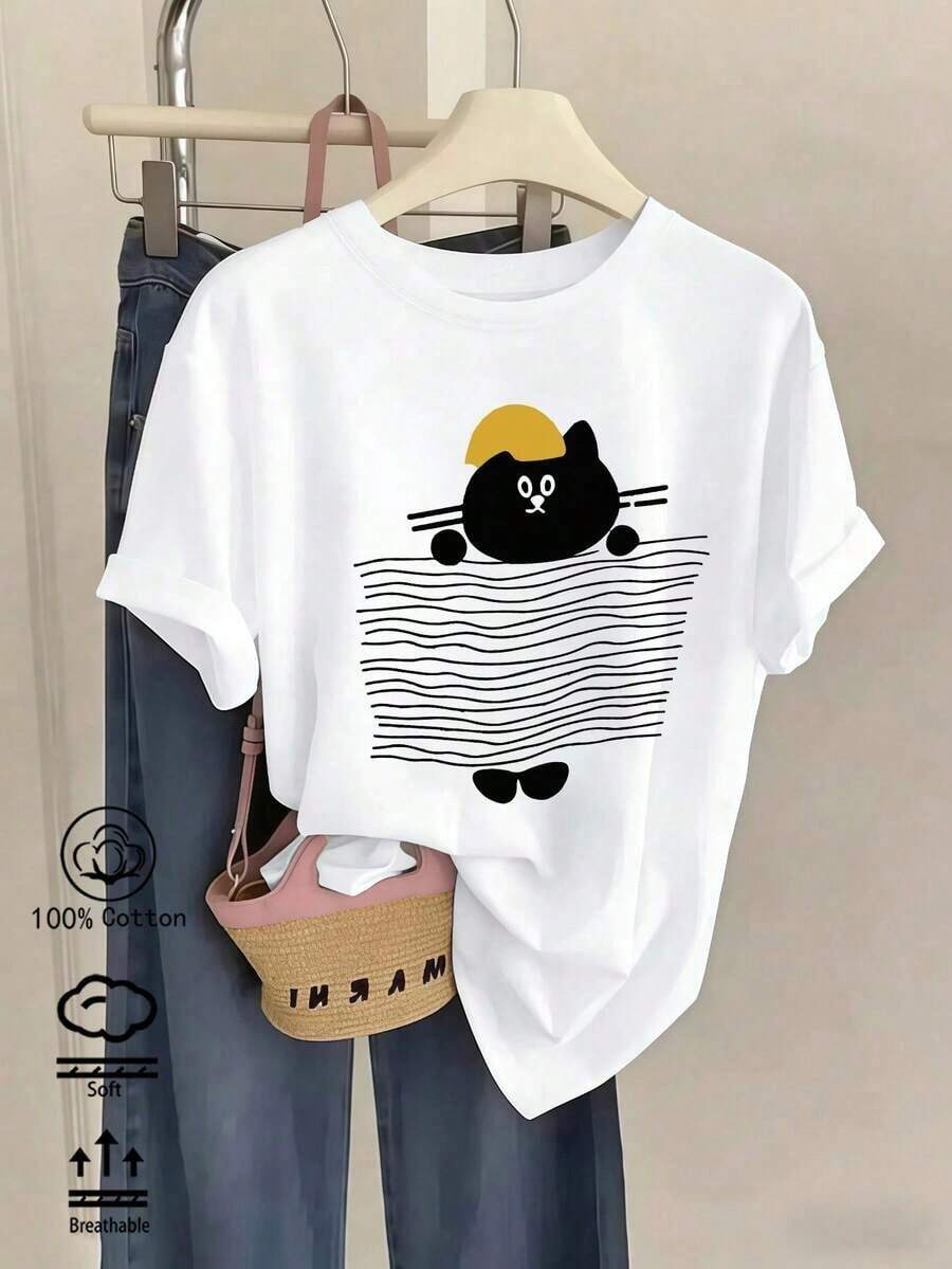 Women T-Shirts - Weiss - View 1