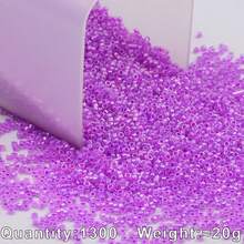 Approx. 1300pcs 2.5mm Multicolor Cream Machine-Embroidered Glass Seed Beads, Handmade Beading DIY Jewelry Accessories For Bracelets And Necklaces - DIY Glass Beads - View 22