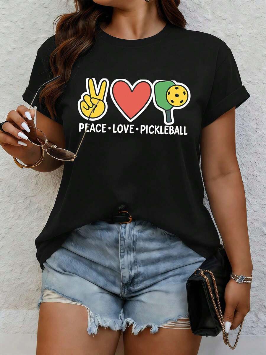 Women T-Shirts - Black - View 1