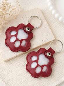 1pc Commemorative Leather Pet Hair Keepsake Bag - Multipurpose Portable Keychain, Suitable For Cats And Dogs, Pet Memorial Hair Storage Box - Multicolor - View 32