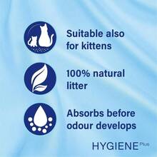 28L Catsan Hygiene Non-Clumping Odour Control Cat Litter Kitten Litter 2x14L - 28L - View 6