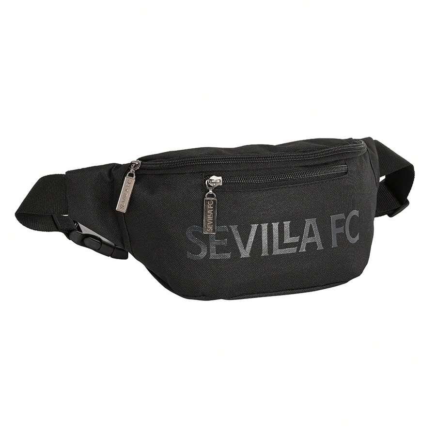 Sevilla FC Teen Fanny Pack 23 X 12 X 9 Cm (2.5 Liters), Adjustable Belt With PVC Closure, Large Main Compartment With Zipper, Front Pocket - Fanny Pack - View 1