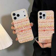 1 chiếc ốp lưng điện thoại bằng chất liệu TPU mềm mại, họa tiết màu nước ấm áp, phù hợp với 17 Pro Max/17/16 Pro Max/15/13/12/11, S20 FE/A15/S24/A55, Note 11/Note 12/Note 13 Pro, bảo vệ điện thoại toàn diện, chống rơi vỡ, mềm mại. - trắng - Xem 1