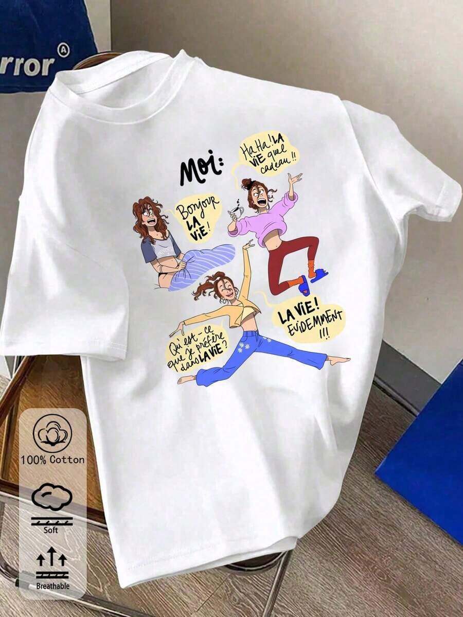 Women T-Shirts - White 2 - View 1