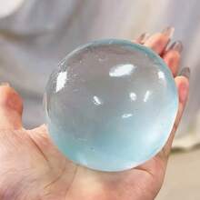 1pc Soft Creative Transparent Coconut Oil Highly Attractive High-Plasticity Squeeze Toy Ice Skin Handmade Ball Stress Relief Small Toy - Multicolor - View 9