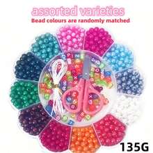 4655 New DIY Jewelry Making Kit, Suitable For Making Various Necklaces, Bracelets, Rings And Other Jewelry, Great For Holidays, Birthdays, Parties And Gifts - Multicolor - View 14