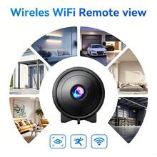 O3 Only 0.91-Inch Mini Wireless WiFi Hidden Home Camera, Real-Time Monitoring With Built-In Video/Audio And Infrared Night Vision Function, Wireless WiFi Powered Without Plugging In. - Black - View 4