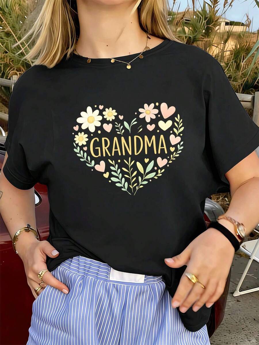 Women T-Shirts - Black - View 1