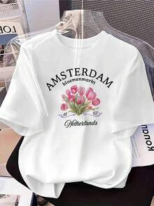 Women T-Shirts - White - View 6