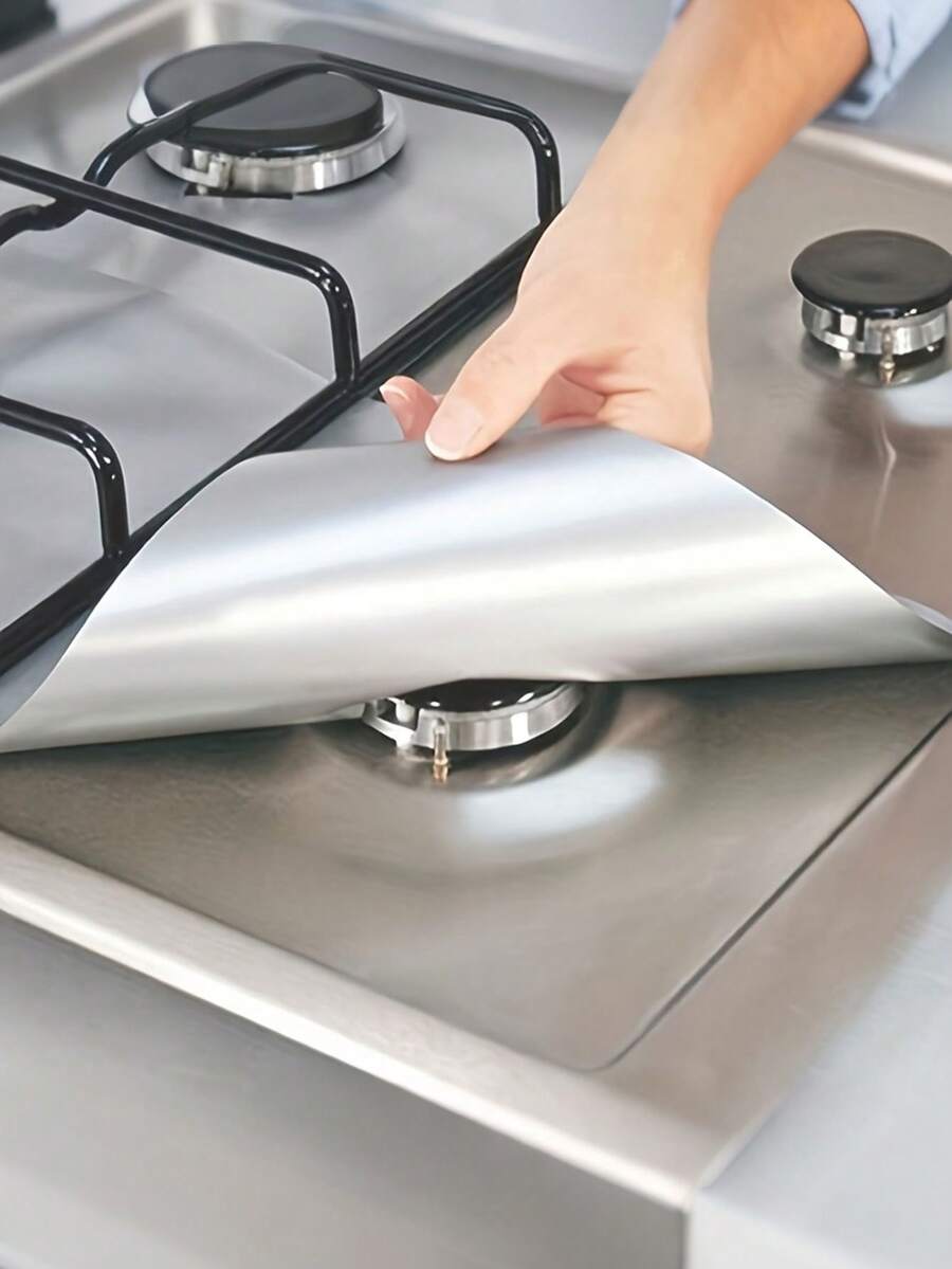 Gas Stove Protector Mat, Premium Reusable Gas Stove Protector Mat, Stove Cover, Thickened Kitchen Cleaning Tool, Washable Cleaning Mat, Stove Surface Protector Mat, Oil-Resistant And Heat-Resistant Mat, Suitable For Home Gas Stoves