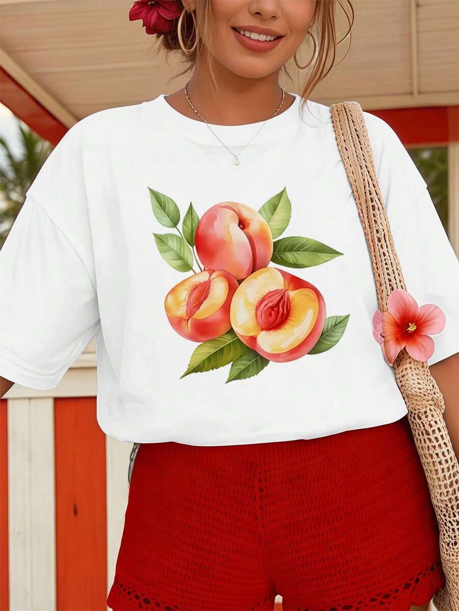 Women T-Shirts - White - View 1