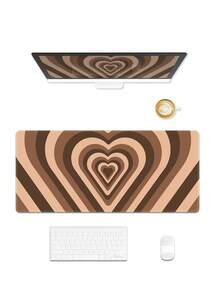 Game Mouse Pad, Suitable For Game Home Office Work, Extended Pad Computer Keyboard Laptop, Large Table Pad With Non-Slip Rubber Base Edge Stitching Desktop Decoration - View 6