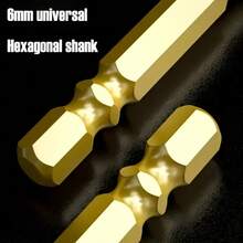 7pcs Heavy Duty Diamond Grinding Heads - Professional Grinding, Polishing And Carving Tools With 6mm Shank - Suitable For Cast Iron, Concrete, Stainless Steel, Marble, Stone! - Gold - View 12