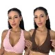 1 marrom e 1 rosa claro