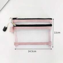 Portapassaporte con cadena antirrobo, billetera antirrobo, organizador de cables de datos, bolsa de cosméticos, monedero, diseño de malla para fácil acceso, adecuado para uso diario y viajes. Funda de pasaporte, estuche de pasaporte para viajes, accesorios de viaje livianos, portátiles, vacaciones, artículos esenciales de verano - Multicolor - Ver 18