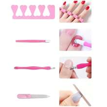 LINMANDA Professional Nail Drill Set, USB Electric Nail Drill, LED Lamp, Gel Nail Dryer, Acrylic Nail Polish Starter Kit, Accessories - 黑色 - 查看 4