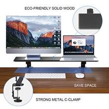 sdfsgfhgSuptek Monitor Stand Monitor Stand Desktop Extension Desktop Stand Clamp Type Desktop Stand Bearing 10kgdsfhgsh - 写真の通り - チェックする 4