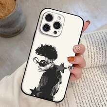 Funda de Celular 2026 Juvenil y ModernaSinger R-Rauw Alejandro Phone 16 15 11 13 14 Pro 8 Plus X Xr Xs 12mini Black Cover Case2025.Descuento por Tiempo Limitado, Artículos Promocionales, Fundas para Teléfonoás Vendidas, 17 Fundas, Decoración Navideña - Z1 - Ver 6