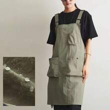 1pc Waterproof And Stain-Resistant Kitchen Apron - Made Of Taslon Waterproof And Easy-To-Clean Fabric, Suitable For Cooking, Baking And Grilling, Fit For Home Kitchen And Restaurant Use - Multicolor - View 14