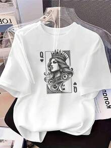 Women T-Shirts - White - View 6