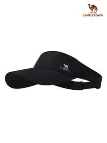 CAMEL CROWN Summer Outdoor Sports Sun Protection Hat, Suitable For Golf, Marathon, Tennis - Classic Black - View 2