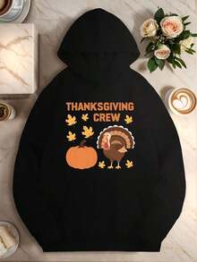 Compatible With The Talentless But Connected Hoodie, Warm Cotton Blend, Essential For Fall And Winter Casual Wardrobe, Versatile Hoodie - Comfortable Everyday Wear, Perfect Gift_903 - 黑色 11 - 查看 1