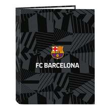 | Folio Folder FC Barcelona Black 4 Mixed Rings 25 Mm, School Binder With Hard Covered, Round Rings, Durable For Back To School, Kids And Teens - Folder - Black - View 2
