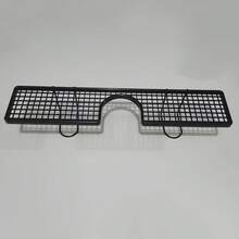 1pc Bathroom Rustproof Stainless Steel Grid Shelf, Perforated Draining Surface, Suitable For Cosmetics & Skincare Lovers, Wall-Mounted Storage Rack For Vanity, Shower, Bathroom Mirror - Multicolor - View 9