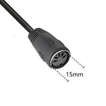 GLHONG MIDI Y Splitter Cable Adapter, Din 5 Pin Female Jack To Dual 2 Male Plug Socket Cable For MIDI Mixers,MIDI Keyboards,Music Mixers Electronic Pianos - White - View 3