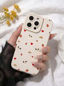 Liquid Silicone Phone Case With A Dachshund Pattern, Full Body Protection, Shockproof And Drop-Proof, Compatible With International Version Galaxy Phones (Not The Domestic Version), Birthday Gift For Mom - Multicolor 6 - View 4