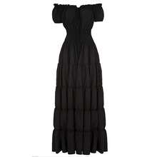 Women Maxi Dresses - Black - View 12