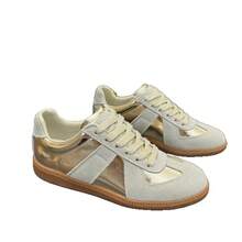 Men Casual Athletic Shoes - Gunmetal and Mauve - View 7