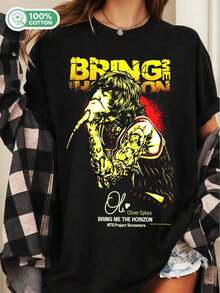 Women T-Shirts - Black - View 6