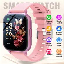 Sports Smart Watch, Suitable For High-Definition Screen Smart Watch, Equipped With LED High-Definition Color Screen, Supports Multiple Languages, Full Touch Screen, Music Player, Call Function, Message Notification - Multicolor - View 14