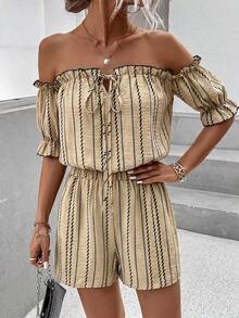 Clasi Ropa Dos piezas para Mujer - Caqui - Ver 3