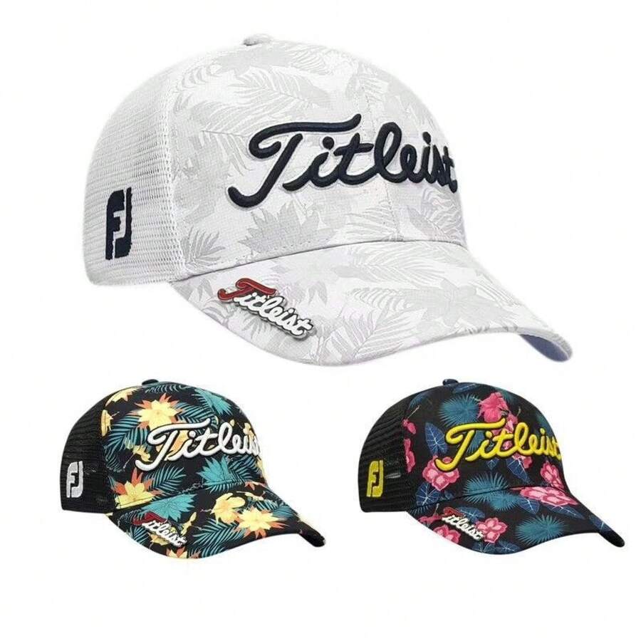 Polo de golf , Gorra de golf, Gorra de golf, Gorra de golf, Para hombre, Para mujer, Gorra con visera, Sombrero de sol para mujer, Gorra de golf LA con marcador, visera superior, sombrero de golf con protección solar, sombrero casual estampado, protección solar profesional UPF50 2026. - Líneas TIS con parte superior - gris - Ver 1