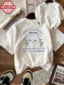 Women T-Shirts - White - View 8