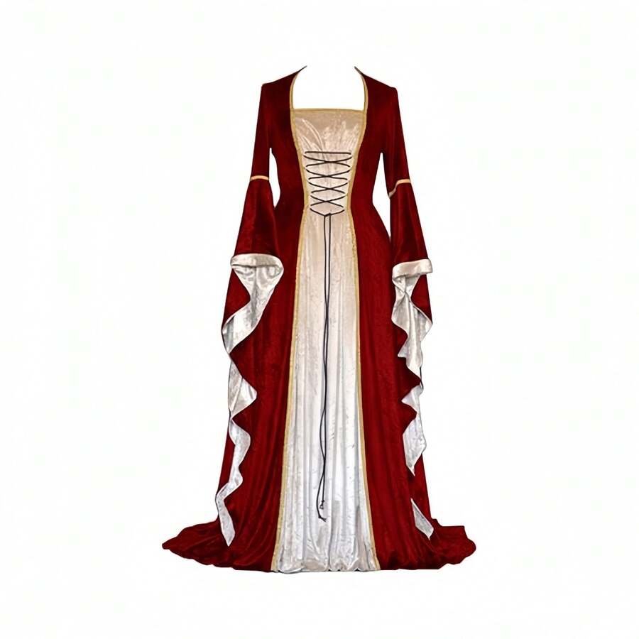 Cosplay Clothing - Burgundy - View 1