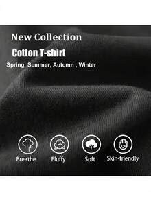 Camiseta de estilo urbano con diseño de reptiles |   Camiseta Gráfica con Texto Japonés y Estampado de Lagarto - Suave y Transpirable, Corte Clásico, Cuello Redondo, Excelente Regalo - Uso Casual, Tallas Grandes - Negro - Ver 4