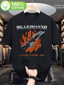Men T-Shirts - Black - View 7