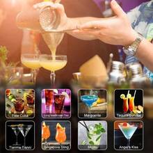 Cocktail Bar Utensils Kit 23 Pieces 750ml Boston Shaker - View 6
