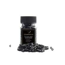 GlamorDove 1000 Piezas de Micro Anillos de 4mm para Extensiones de Cabello, Microlinks para Cabello, Herramientas y Accesorios para Extensiones de Cabello con Revestimiento de Silicona. - Color invisible-1 - Ver 13