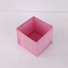 Multi-Functional Storage Box, Desk Organizer Box For Snacks, Cosmetics, Large Capacity Compartment Box, Simple Dust-Proof Storage Box For Home, Dorm - Pink - View 2