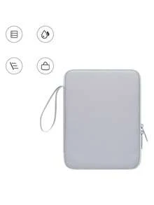 PU皮革平板電腦攜帶包，適用於11"/13"平板電腦，輕量防震防水筆電保護套，精緻手提筆電包 - 查看 5