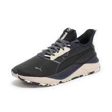 Puma Sepatu Kasual Olahraga Unisex Musim Semi/Gugur, Sepatu Sneaker Chunky Pasangan yang Nyaman dan Serbaguna 39346801 - Hitam, Putih, Biru Tua - View 9