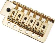 Swhmc Golden 6 Strings Electric Guitar Tremolo Bridge Bar Kit With Neck Plate Reinforce Board For Fender Strat Guitar Replacement - 顏色B - 查看 2