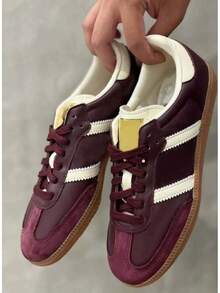Zapatos casuales unisex, talla 36-45, zapatos casuales de mujer y zapatos deportivos de hombre, zapatos planos de suela blanda con cordones, zapatos cómodos y livianos de hombre para uso diario, de corte bajo,,,,,Zapatillas clásicas, versátiles y casuales - Blanco y verde JI3205 - Ver 9
