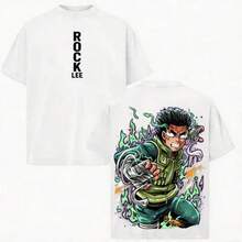 Camiseta Unisex Rock  100% Algodón – Tallas S a XXXL-M04 |       Estilo Anime y Streetwear - Negro - Ver 5
