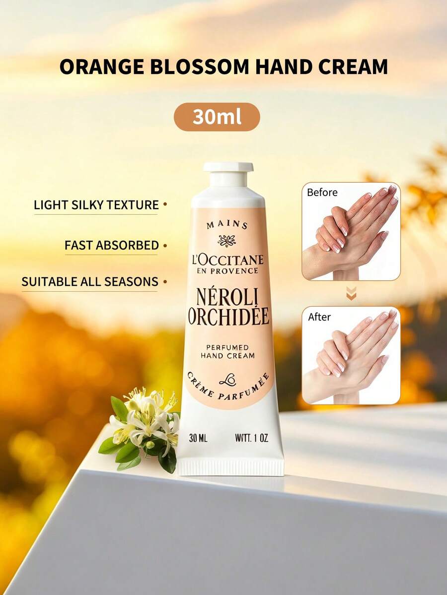 L'Occitane Orange Blossom & Orchid Hand Cream - 30ML/NET WT.1 OZ. - NÉROLI ORCHIDÉE 30ml - 查看 1